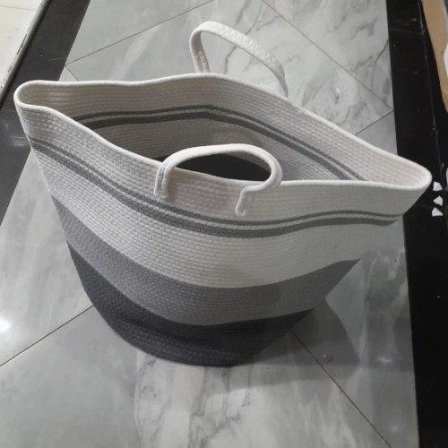 Cotton Rope Storage Hamper Cotton Rope Storage Hamper