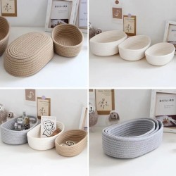 Cotton Rope Storage Hamper