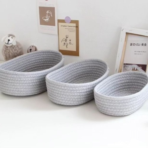 Cotton Rope Storage Hamper Cotton Rope Storage Hamper