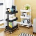 Multi-Functional Movable Trolley Storage Rack