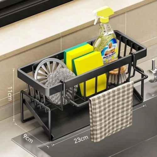 Sink Caddy with Water Draining Tray Sink Caddy with Water Draining Tray
