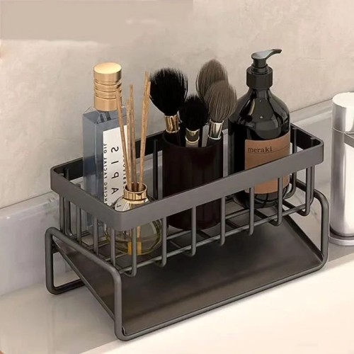 Sink Caddy with Water Draining Tray Sink Caddy with Water Draining Tray