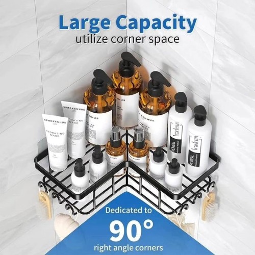 3pcs Set Heavy-Duty Shower Caddy Shelf/Bathroom Organizer