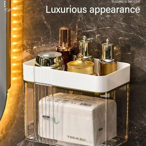 Luxury Gold Plated Wall Mounted Tissue Box Luxury Gold Plated Wall Mounted Tissue Box