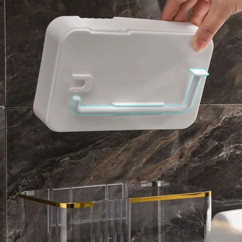 Luxury Gold Plated Wall Mounted Tissue Box Luxury Gold Plated Wall Mounted Tissue Box