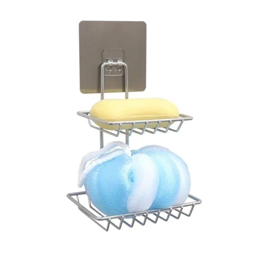 Stainless Steel Double Soap Dish Stainless Steel Double Soap Dish