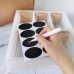 6-Pack Square Glass Jars with Bamboo Lids and Spoons 6-Pack Square Glass Jars with Bamboo Lids and Spoons