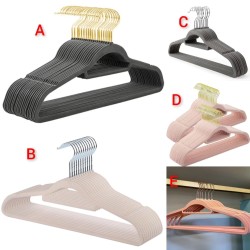 Velvet Hangers – 360° Rotatable – 10pcs Velvet Hangers – 360° Rotatable – 10pcs