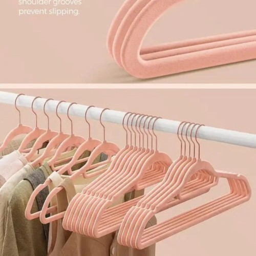 Velvet Hangers – 360° Rotatable – 10pcs