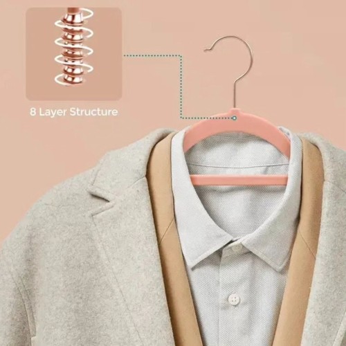 Velvet Hangers – 360° Rotatable – 10pcs