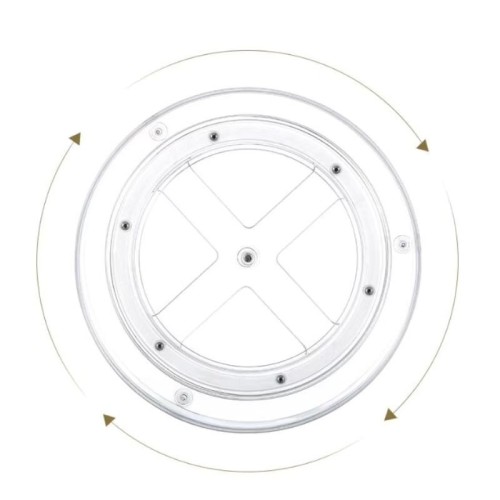 Three Layer 360° Rotation Cabinet Turntable Organizer/Lazy Susan