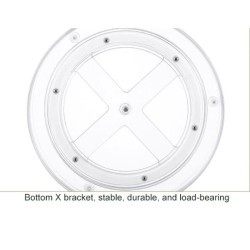 Three Layer 360° Rotation Cabinet Turntable Organizer/Lazy Susan