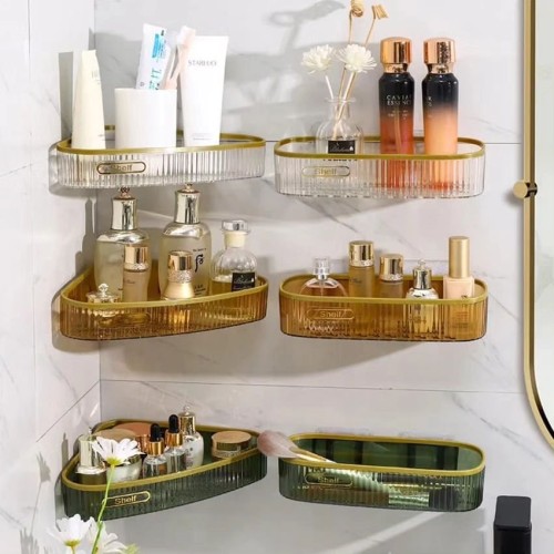 Elegant Acrylic Fancy Bathroom Shelf Elegant Acrylic Fancy Bathroom Shelf
