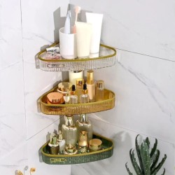 Elegant Acrylic Fancy Bathroom Shelf