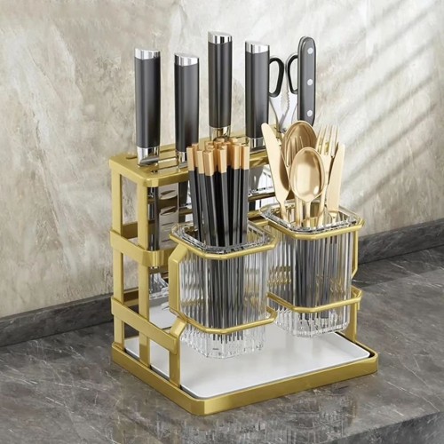 Multi-Purpose Kitchen Cutlery Organizer with Chopsticks Storage Box Multi-Purpose Kitchen Cutlery Organizer with Chopsticks Storage Box