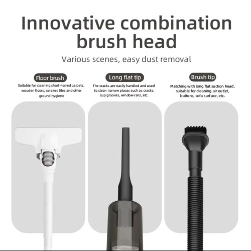 4 IN 1 Wet and Dry Portable Cordless Handheld Electric Vacuum Cleaner
