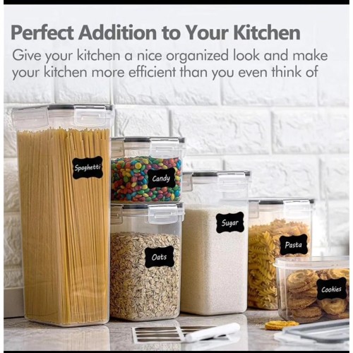 8 pcs Food/Pantry Storage Containers