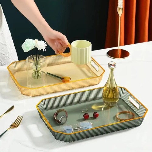 Nordic /Luxury Gold Rimmed Tray Nordic /Luxury Gold Rimmed Tray