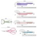 Colorful Stainless Kitchen Knives Set of 6 PCS with Magnetic Tool Rack Colorful Stainless Kitchen Knives Set of 6 PCS with Magnetic Tool Rack