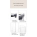 8pcs Transparent Acrylic Cereal Food/Pantry Storage Containers