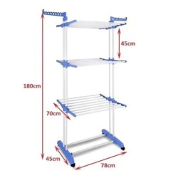 Portable/Movable Cloth Drying Rack