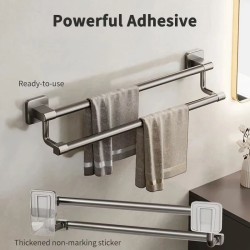 Double Towel Rack