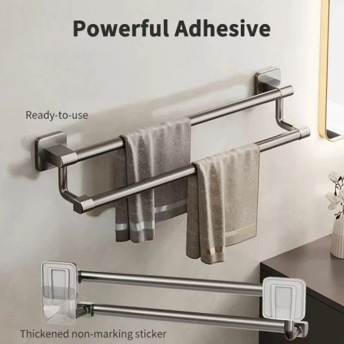 Double Towel Rack