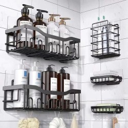 5pcs Shower Caddy Shelf / Bathroom Organizer