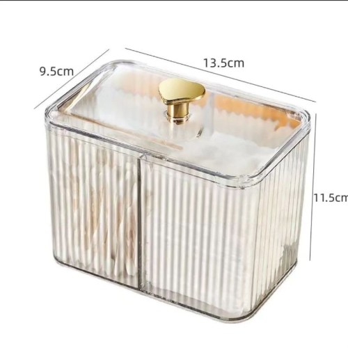 Acrylic Cotton Swab Storage Box