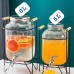 Glass Jar Juice Dispenser