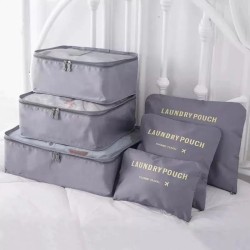 6 Pieces Travel Clothes Storage Bag