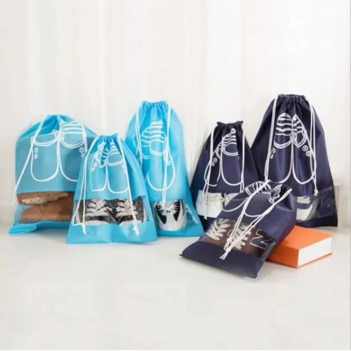 Portable Drawstring Shoe Bags (2 pcs) Portable Drawstring Shoe Bags (2 pcs)