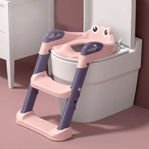 Kids Toilet Seat Trainer with Ladder – Safe, Adjustable & Fun Potty Training Solution Kids Toilet Seat Trainer with Ladder – Safe, Adjustable & Fun Potty Training Solution