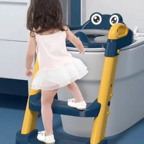 Kids Toilet Seat Trainer with Ladder – Safe, Adjustable & Fun Potty Training Solution Kids Toilet Seat Trainer with Ladder – Safe, Adjustable & Fun Potty Training Solution