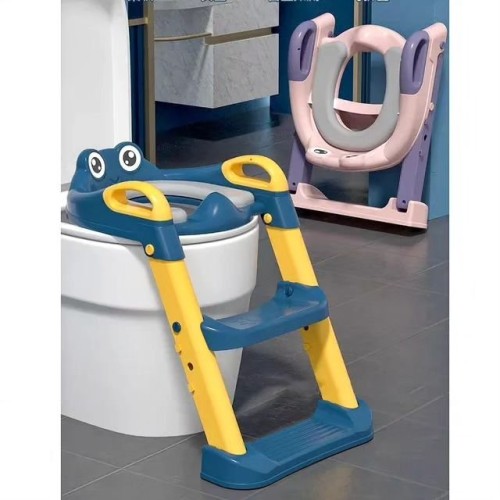Kids Toilet Seat Trainer with Ladder – Safe, Adjustable & Fun Potty Training Solution Kids Toilet Seat Trainer with Ladder – Safe, Adjustable & Fun Potty Training Solution