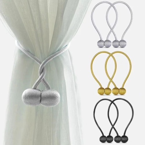 Magnetic Tieback Curtain Holder (Pair) Magnetic Tieback Curtain Holder (Pair)