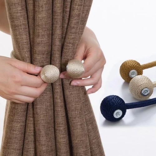 Magnetic Tieback Curtain Holder (Pair)