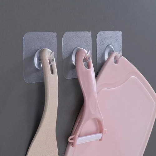 10pcs Adhesive Wall Hooks 10pcs Adhesive Wall Hooks