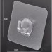 10pcs Adhesive Wall Hooks 10pcs Adhesive Wall Hooks