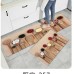 2pcs Kitchen Mat with Anti-Slip Rubber