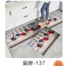 2pcs Kitchen Mat with Anti-Slip Rubber