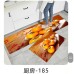 2pcs Kitchen Mat with Anti-Slip Rubber
