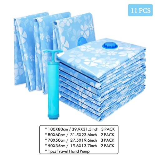 11pcs Vacuum Compression Storage Bag Set 11pcs Vacuum Compression Storage Bag Set