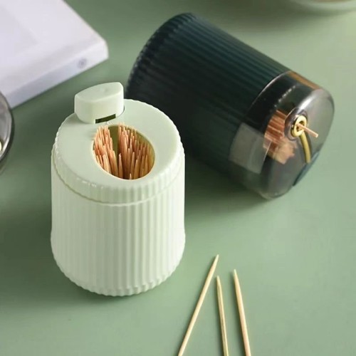 Round Pop-Up Toothpick Holder Round Pop-Up Toothpick Holder
