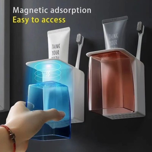 Single Cup Toothbrush and Paste Holder Single Cup Toothbrush and Paste Holder