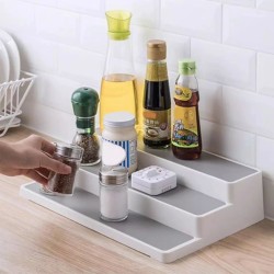 3-Tier Spice Rack Non-Slip Spice Jar Set Storage 3-Tier Spice Rack Non-Slip Spice Jar Set Storage