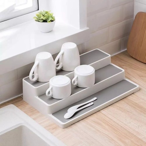 3-Tier Spice Rack Non-Slip Spice Jar Set Storage 3-Tier Spice Rack Non-Slip Spice Jar Set Storage