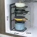 4-Layer Stainless Steel Kitchen Pot Rack 4-Layer Stainless Steel Kitchen Pot Rack