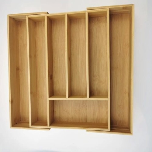 Expandable Bamboo Drawer Organizer Expandable Bamboo Drawer Organizer