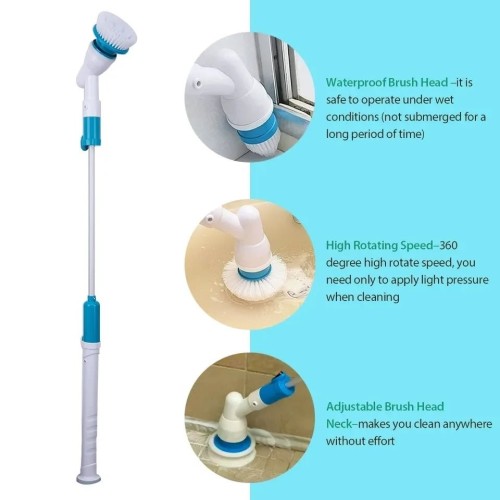 Rechargeable Spin Scrubber
